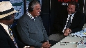 Piniella visits the booth