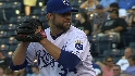 Davies' nine strikeouts