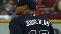 Jurrjens' nine strikeouts