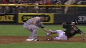 Alfonzo throws out Parra