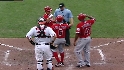 Trout's first Major League homer