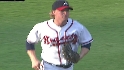 McLouth's sliding catch