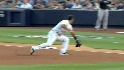 Chavez's backhanded stop