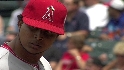 Santana one out away