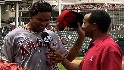 Santana on throwing no-hitter