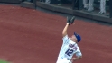 Hairston's running catch