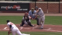 Lawrie's first career homer
