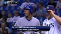 Perez's first career hit
