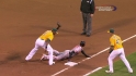 Gonzalez picks off Markakis