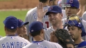 Wood gets first save of season