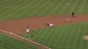 Hairston's go-ahead grounder