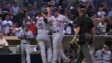Thole's three-hit night