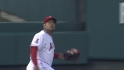Abreu's leaping catch