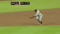Tejada's strong throw