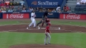 Miley's first strikeout
