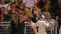 Fan gets in Mauer's way