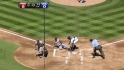 Alfonzo cuts down a run