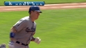 Ellis' first career homer