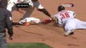 Whiteside's strong throw