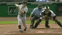 Abreu's first MLB strikeout