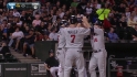 Kubel's three-run homer