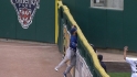 Gordon's catch at the wall