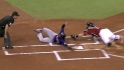 Parra throws out Fowler at home