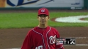 Milone's first career strikeout