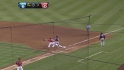 Aybar's nice play