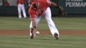Callaspo's barehanded play