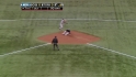 Scutaro starts a double play