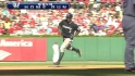 Morgan's solo homer