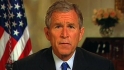 Bush speaks before Series