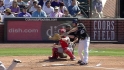 White's first career hit