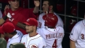Phillips' two-run shot