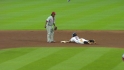 Altuve steals second