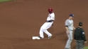 Phillips steals second