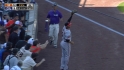 Christian's diving catch