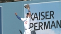 Kemp's leaping grab at wall