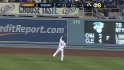 Sands chases down deep fly