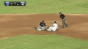 Prado throws out Sanchez