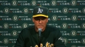 Melvin on the A's 3-2 loss