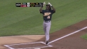 Weeks' leadoff homer