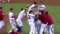 Putz gets Huff to clinch NL West