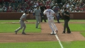 Soriano's strong throw