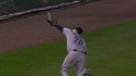 Teahen's impressive grab