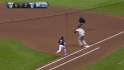 Braun grounds out