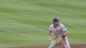 Kinsler's leaping catch