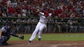 Beltre's RBI hit-by-pitch