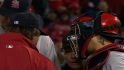 Cards, Phils react to umpire
